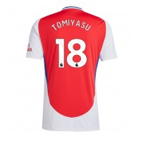 Arsenal Takehiro Tomiyasu #18 Fußballbekleidung Heimtrikot 2024-25 Kurzarm